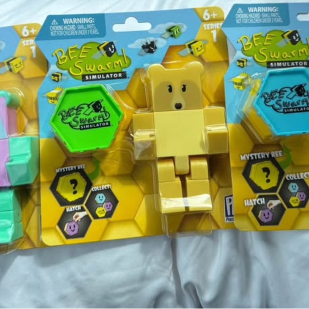 Phatmojo Roblox Bee Swarm Simulator Bee Series 1 ( set of 3)